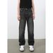 Men's Clothing Multi Color Straight Washed Jeans For Men Loose Straight Wide Leg Versatile Casual Trousers_viptrois.com