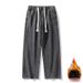 Men's Washed Wide-Leg Jeans – Streetwear Essential, Spring/Summer Loose Straight Fit Denim Pants In Vintage Wash_viptrois.com