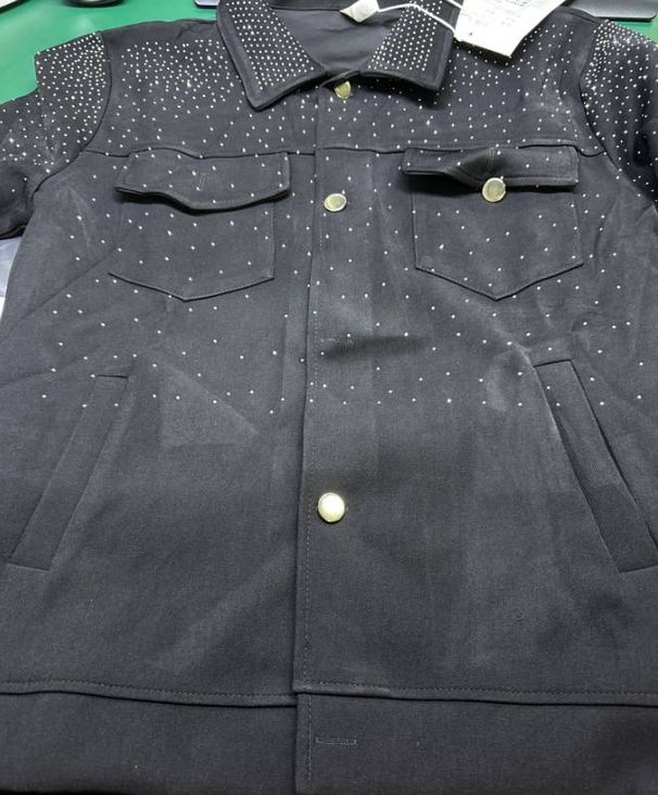 Men's Clothing High End Jacket Men's Spring And Autumn New Hot Diamond Lapel Jacket Men's Fashion Brand Tops_viptrois.com