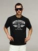 Vintage Oversized North Division Graphic T-Shirt Men's Casual Streetwear Tee_viptrois.com