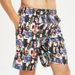 Men's Beach Quick-Dry Loose Gradient Couple Boxer Swim Shorts Large Trunks_viptrois.com