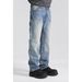 Men's Clothing high street jeans men's cleanfit washed lumberjack workwear jeans national trend vibe casual trousers men_viptrois.com