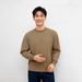 New Fleece-Lined Long-Sleeve Warm For Men, American Style, Autumn And Winter, Pure Cotton, Trendy Versatile Base Shirt,_viptrois.com