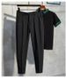 Men's Clothing Casual Pants Spring And Autumn Summer Thin Elastic Suit Pants Nine Point Trousers_viptrois.com
