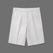 Men's Clothing New Shorts Men's Straight 5 Point Trousers Loose Trendy Solid Color Casual Suit 5 Point Shorts_viptrois.com