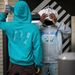 European, American Street Trend Ruffian Handsome Sweater Zipper Cardigan Jacket Sweater Sportswear Casual Loose_viptrois.com