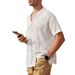Men's Clothing Fashion Men's Knitted Cardigan Summer Cool Men's Shirt Tops Short Sleeve Lapel Button Loose Men's Clothing_viptrois.com
