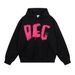 Large Letter Patch Embroidered Hoodie Loose Pullover Autumn Winter Casual Men's Vibe Trendy High Street Sweatshirt_viptrois.com