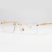 2025 Summer New Frameless Cut Edge Cat Eye Sunglasses For Women, Personalized Leopard Decorative Sunglasses, Fashion Trendy Sunglasses_viptrois.com