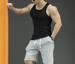 Summer Cotton Slim Fit Tank Top Men's Style Tough Guy Trendy Ribbed Sports Versatile Sleeveless T-Shirt_viptrois.com