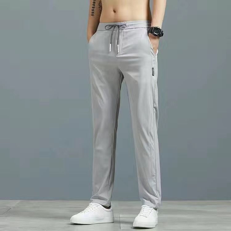Men's Clothing Large Size Fashion Spot Straight Pants_viptrois.com