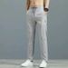 Men's Clothing Large Size Fashion Spot Straight Pants_viptrois.com