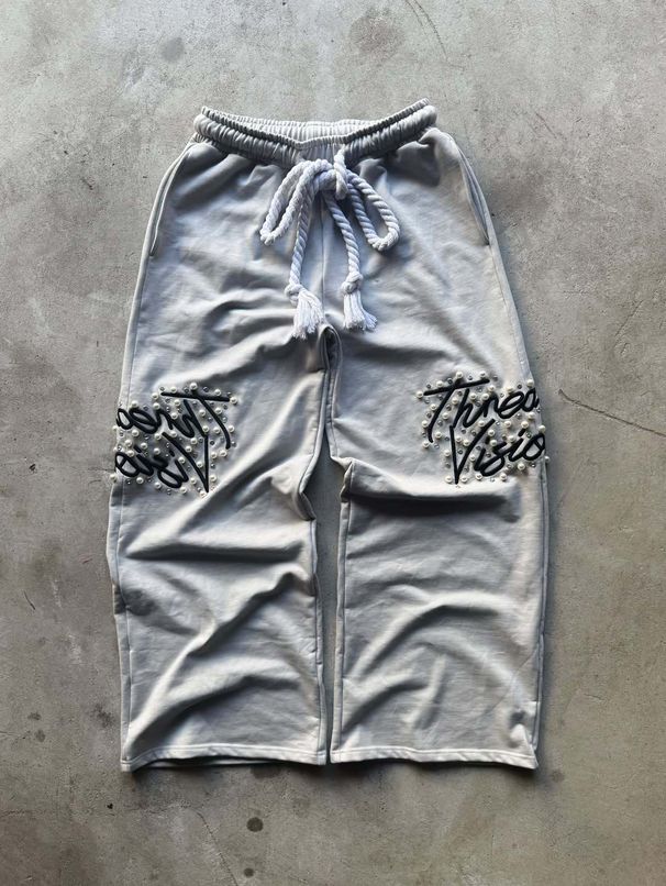 Men's Clothing Casual Loose Straight Pants Street Style Wide Leg Casual Niche Trendy Fashion Trousers_viptrois.com