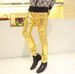 Men's Clothes Men's Pants Fall Fashion Leggings Motorcycle Casual Pants Pu Leather Pants Men_viptrois.com
