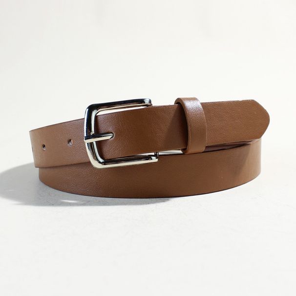 New 2.3 Wide Belt For Women Fashion Silver Buckle Style Trouser Belt Four Seasons Matching Skirt Shirt Belt For Women_viptrois.com