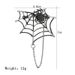 Halloween New Creative Fashionable Personalized Diamond Spider Brooch Flower Clothing Accessory_viptrois.com