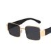 2023 Mode Vintage Sonnenbrille Frauen Männer Marke Designer Retro Rechteck Sonnenbrille Weiblich Männlich Beliebte Bunte Quadratische Brillen_viptrois.com