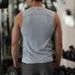 Men's Clothing Fitness Basketball Vest Marathon Quick Drying High Elastic Vest Fitness Running Sleeveless Summer_viptrois.com