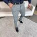 Solid Color Straight Loose Trendy All Match Spring And Autumn Pants_viptrois.com