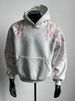 Unisex Embroidered Floral Hoodie - Oversized Streetwear Pullover With Autumn/Winter Design For Men & Women_viptrois.com