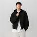 Pure 430 Cleanfit American Heavyweiht Short Hooded Double Zipper Cardian Sweatshirt Men Winter Trendy Brand Jacket_viptrois.com