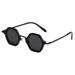 Punk Hip Hop Sunglasses - Small Polygonal Metal Frame (Unisex Fashion Shades)_viptrois.com