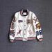 Men's Baseball Uniform Jacket Autumn 2025 Trendy Loose Short Button up Outerwear_viptrois.com