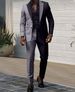 Customized foreign trade spring and autumn suit jacket men's casual slim print suit_viptrois.com