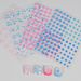 4-in-1 Star Nail Stickers Set - Pink & Blue Stars, Hearts & Fairy Decorations For Nail Art_viptrois.com