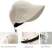 2024 New Womens Sun Hats Women's Outdoor UV-Protection-Foldable Beach Hats,Wide Brim Summer Fisherman's Caps UPF 50+_viptrois.com