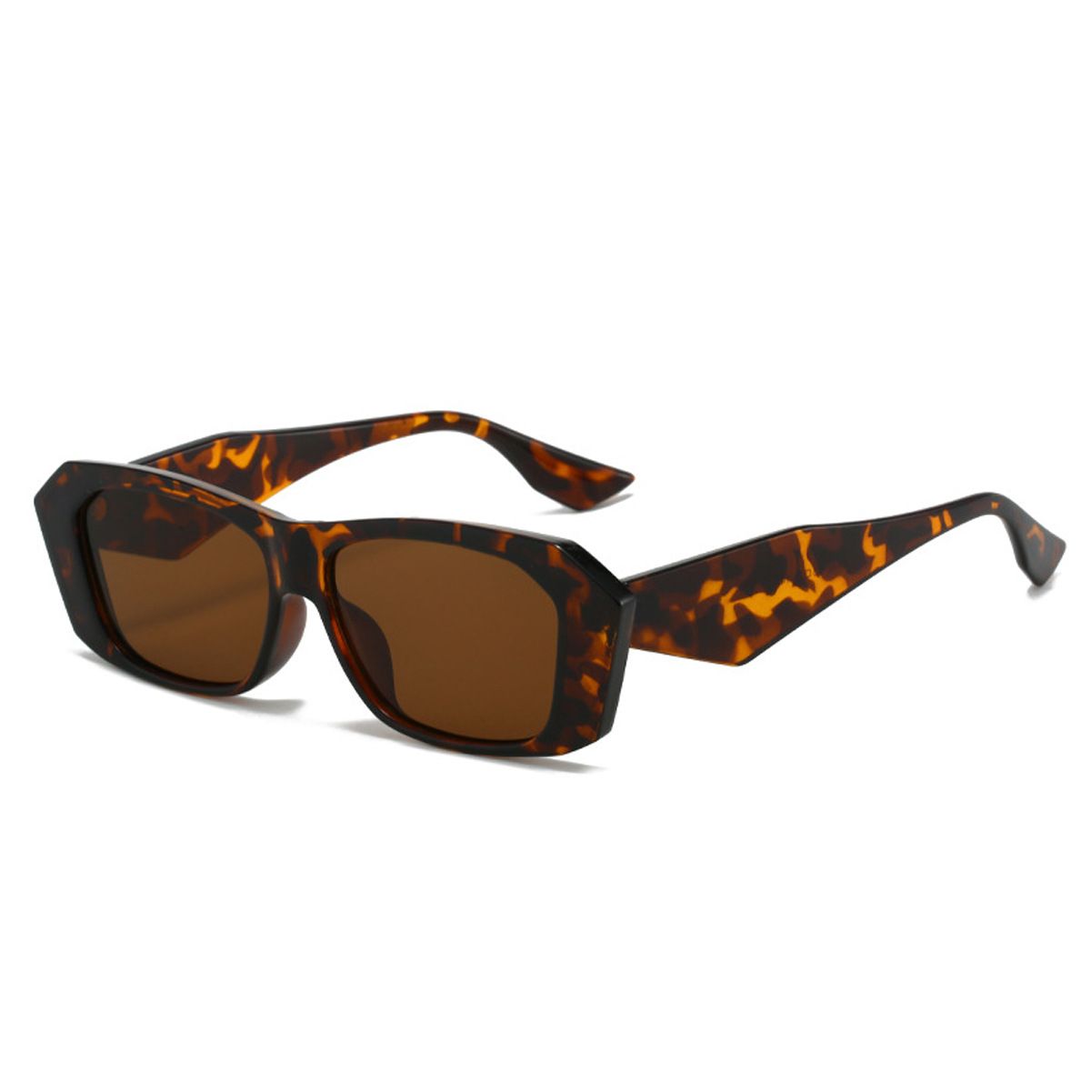 Men's Sunglasses Candy Colored Small Frame Sunglasses Trendy Cross Border 3 Types Of Sunshade Polygonal Square Sunglasses For Men And Women New_viptrois.com