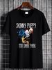 SKINNY PUPPY Too Dark Park T-Shirt Unisex For Men Women Tee S-4XL VN947 Summer Soft Stretched Slightly Stylish Breathable Comfortable Graphic_viptrois.com