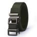Men's Belts Toothless Alloy Automatic Buckle Thickened Nylon Belt Business Casual Belt Youth Personality Trend Nylon Canvas Versatile_viptrois.com