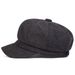 Casual British Style Octagonal Hat Duckbill Beret Men's Trendy Autumn Winter Women's Newsboy Cap_viptrois.com