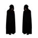 Halloween Party Death Black Cape Skull Tenderness Gloves Halloween Costume Props Set_viptrois.com