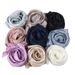Muslim headscarf Solid Color Breathable Cool Island Satin Satin Crepe Scarf Island Silk Bright Silk Scarf_viptrois.com