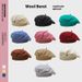 Selected Hat Children Korean Style Face Enhancing Small Beret Warm Woolen Painter Winter Versatile Big Head Circumference Knitted_viptrois.com