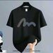 【DORAE】Unisex Oversized T-shirt (100% Cotton) Off-White ("Gradient Wave" Print & Minimalist Casual Design) – Casual Style For Everyday Casual_viptrois.com