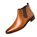 Men's Chelsea Boots Pointed Shoes Men's Shoes Short Boots Vintage Martin Boots Men's_viptrois.com