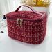 Women's Bags Celebrity Small Fragrance Style Cosmetic Bag Portable Large Capacity Portable Travel Wash Makeup Storage Bag Manufacturer Wholesale_viptrois.com