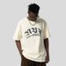 Men's Clothing American Retro High Street Men's T Shirt Gothic Digital Printing Loose Neutral Style Cotton Short Sleeves_viptrois.com