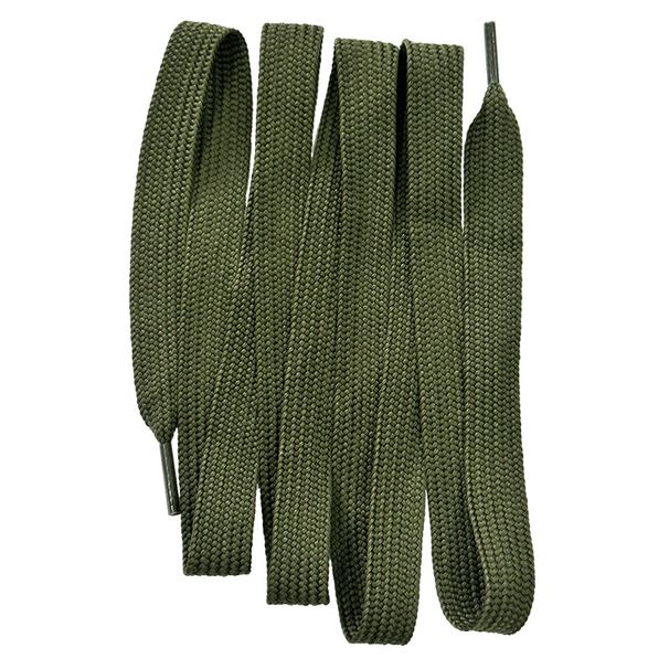 Shoe Accessories Summer colorful single layer widened flat shoelaces suitable for casual shoes canvas shoes shoelace_viptrois.com