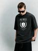 Heavyweight Washed Oversized Aurel Studio Crest Graphic T-Shirt Men's Streetwear Te_viptrois.com