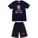 Men's Clothing Casual Short-Sleeved Shorts Suit Manana Sera Bonito Letter Print T-Shirt Suit_viptrois.com