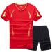 Men's Clothing Plus Size Sports Suit Fitness Running Quick-drying Group Leisure Sports Training Team Clothes_viptrois.com