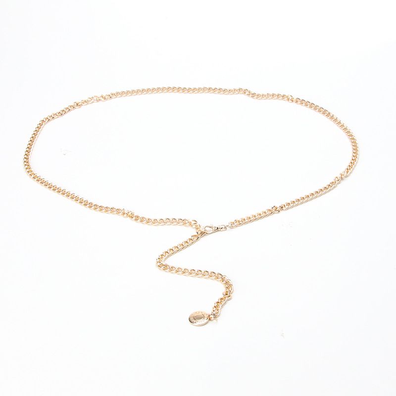 Women's waist chain with skirt, coat, sweater decorative belt, trendy ins style trouser chain, versatile decorative chain belt_viptrois.com