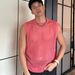 Men's Clothing Knitted Vest Ice Silk Wide Shoulder Round Neck Sleeveless T Shirt Hollow Breathable Fitness Mesh Waistcoat Top_viptrois.com