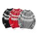 Pure Simple Vintage Soft Fair Isle New Year Red Christmas Jacquard Design Sweater Men's Lazy Loose Knitted Top_viptrois.com