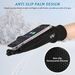 Children's outdoor cycling gloves Warm cycling running all finger anti-slip waterproof touch screen gloves_viptrois.com