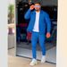 Autumn Zipper Pocket Flip Collar Trendy Jackets and Pants Men's Sports Set_viptrois.com